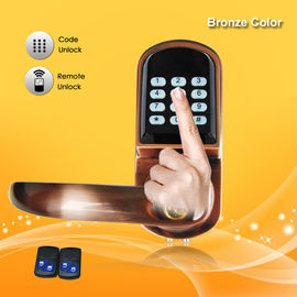 High Sensitivity Smart Digital Door Lock , Remote Electronic Door Locks For Homes