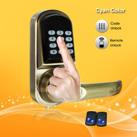 High Sensitivity Smart Digital Door Lock , Remote Electronic Door Locks For Homes