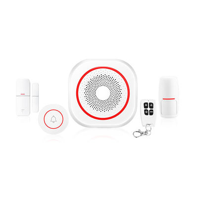 ระบบรักษาความปลอดภัยภายในบ้าน Tuya Wireless Alarm System Gateway/Siren/PIR/Door Sensor/Door Bell Compatible with Alexa Google
